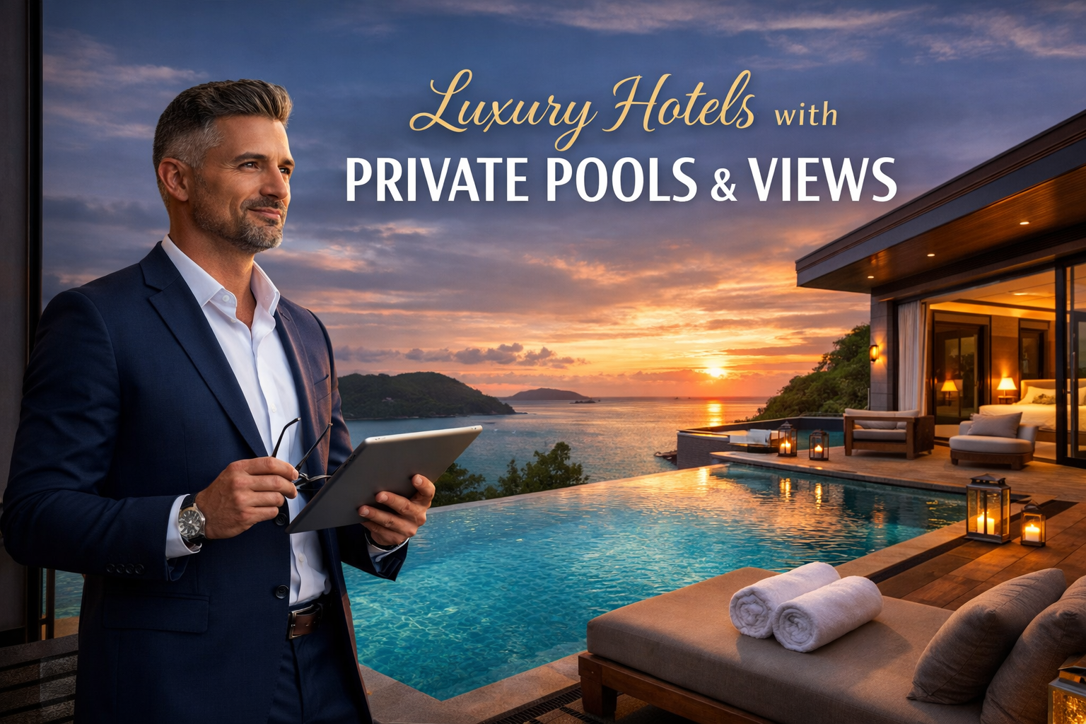 Luxury Hotels with Private Pools & Views