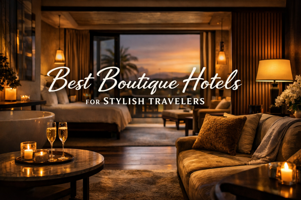 Best Boutique Hotels for Stylish Travelers